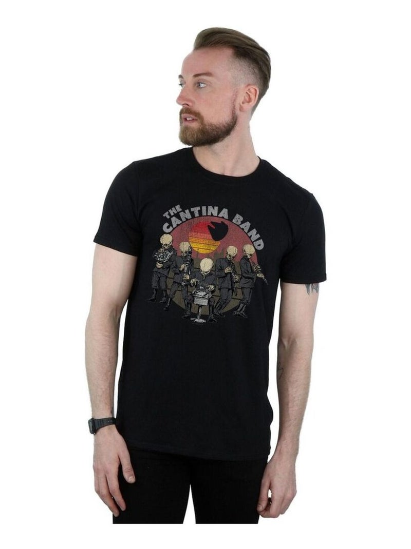 La Guerre des étoiles - T-shirt CANTINA BAND Noir - Kiabi
