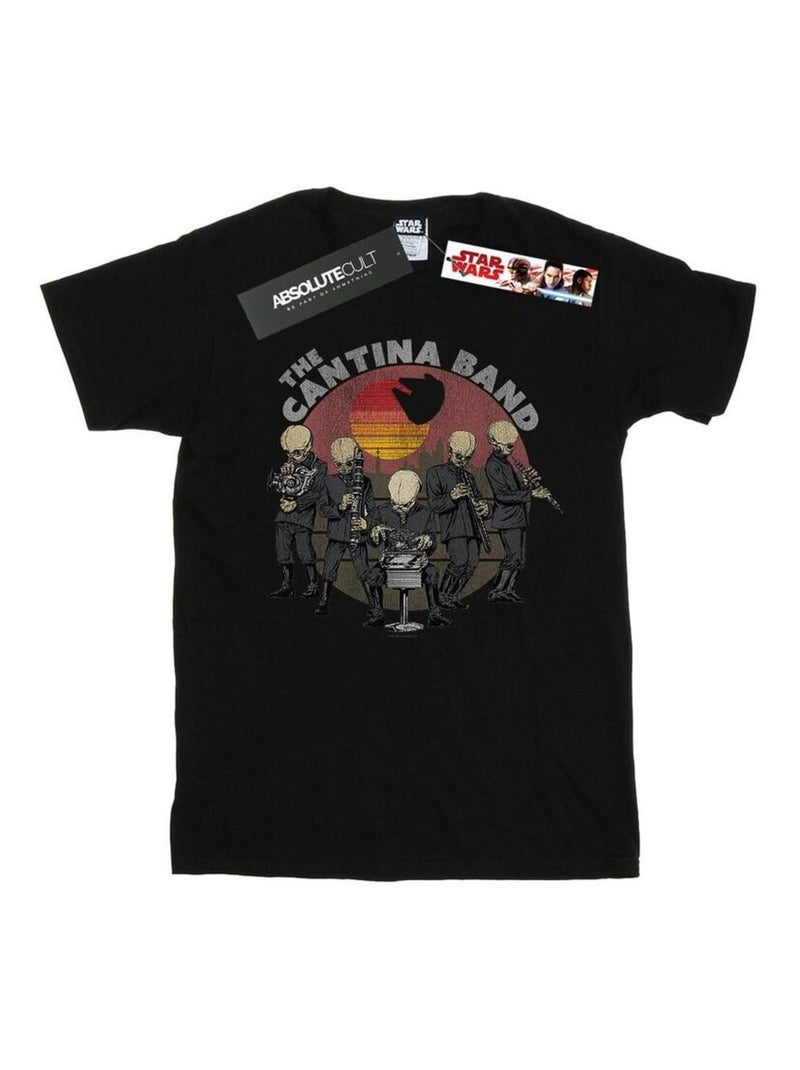 La Guerre des étoiles - T-shirt CANTINA BAND Noir - Kiabi