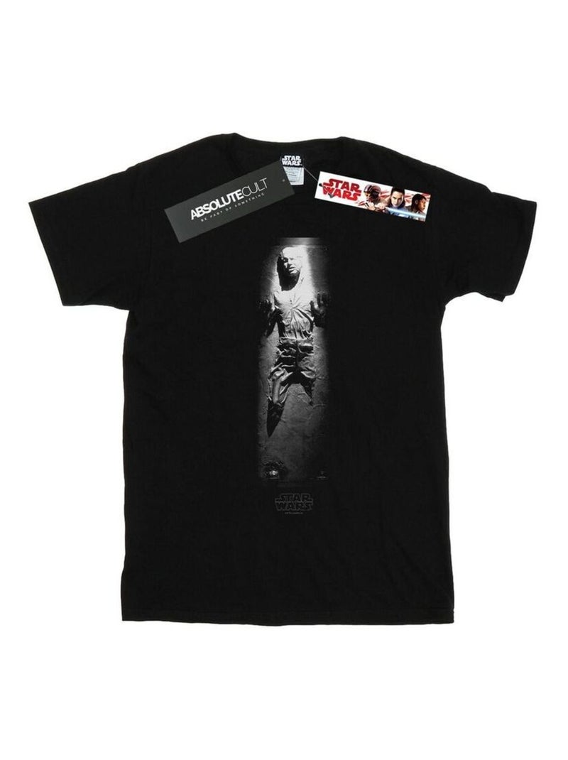 La Guerre des étoiles - T-shirt CARBONITE Noir - Kiabi