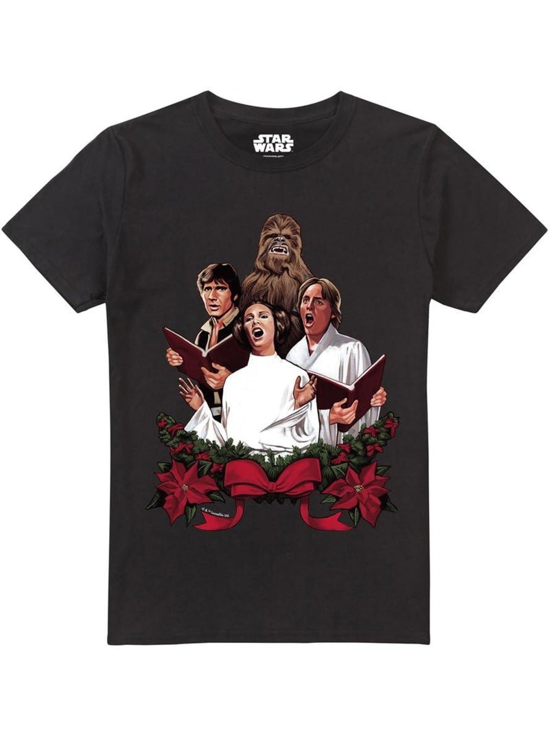 La Guerre des étoiles - T-shirt CAROL SINGERS Noir - Kiabi