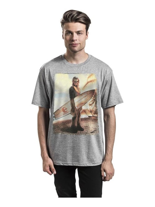 La Guerre des étoiles - T-shirt CHEWIE ON THE BEACH (Chewbacca) - Kiabi