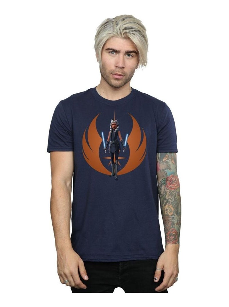 La Guerre des étoiles - T-shirt CLONE WARS Bleu marine - Kiabi