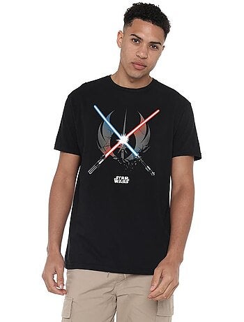 La Guerre des étoiles - T-shirt CROSSED BLADES