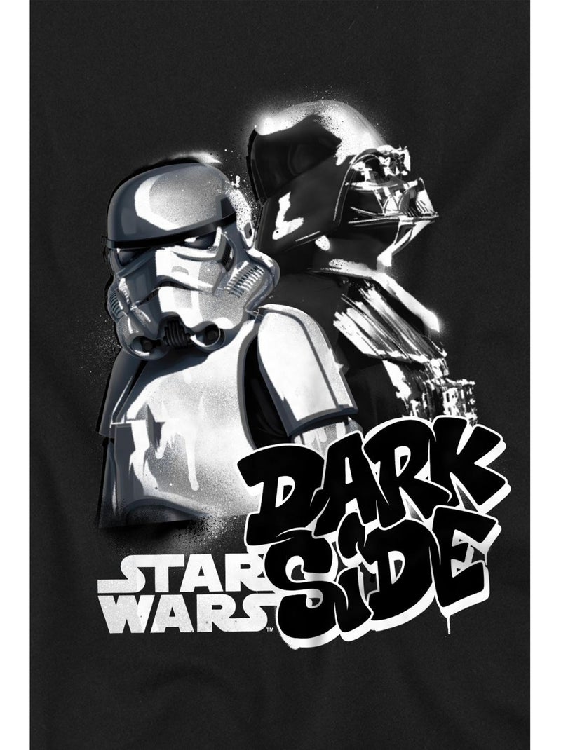 La Guerre des étoiles - T-shirt DARK SIDE DUO Noir - Kiabi