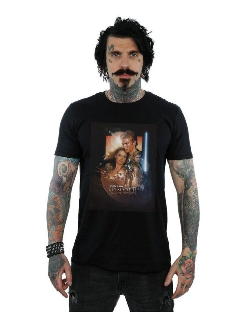 La Guerre des étoiles - T-shirt EPISODE Noir - Kiabi