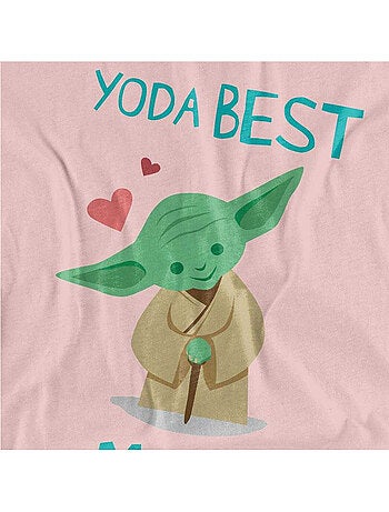 La Guerre des étoiles - T-shirt fête des mères motif Yoda BEST MUM (Yoda)