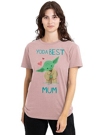 La Guerre des étoiles - T-shirt fête des mères motif Yoda BEST MUM (Yoda)