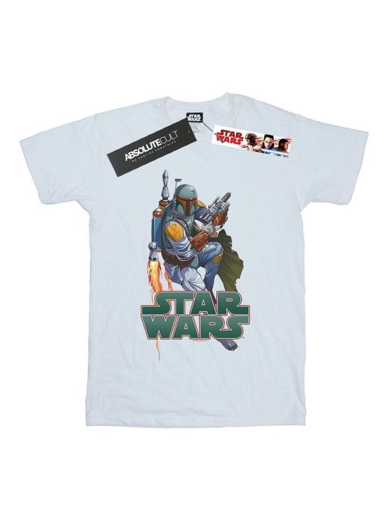 La Guerre des étoiles - T-shirt FIRED UP Blanc - Kiabi