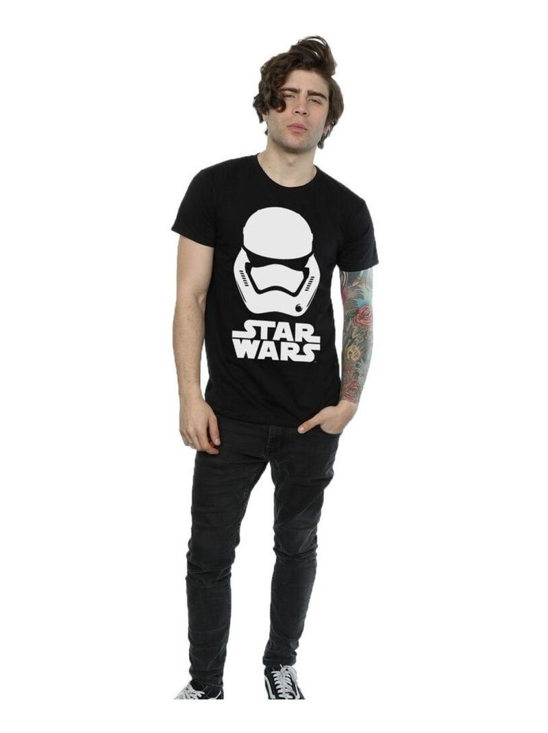 La Guerre des étoiles - T-shirt FORCE AWAKENS Noir - Kiabi