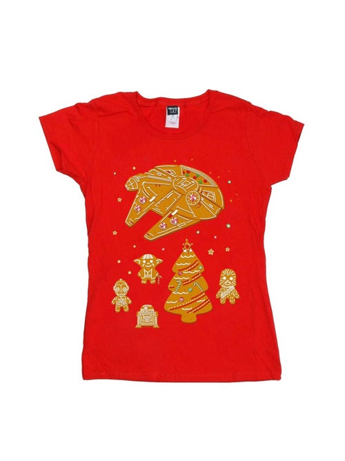 La Guerre des étoiles - T-shirt GINGERBREAD REBELS - Kiabi La Guerre des étoiles - T-shirt GINGERBREAD REBELS - Kiabi