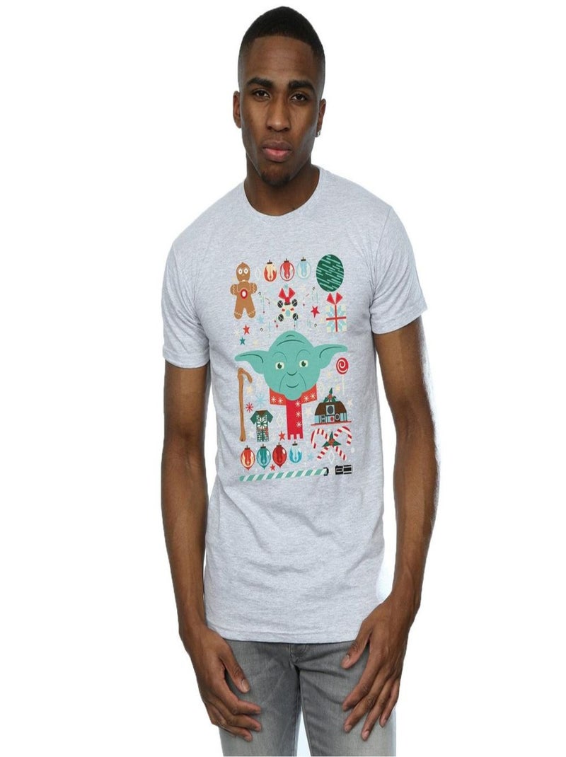 La Guerre des étoiles - T-shirt Gris chiné - Kiabi