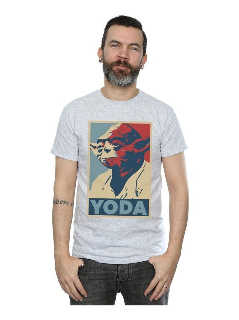 La Guerre des étoiles - T-shirt Gris chiné - Kiabi