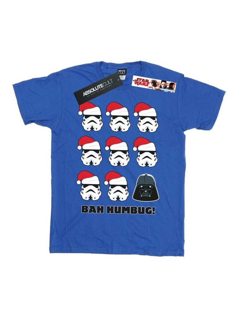 La Guerre des étoiles - T-shirt HUMBUG Bleu roi - Kiabi