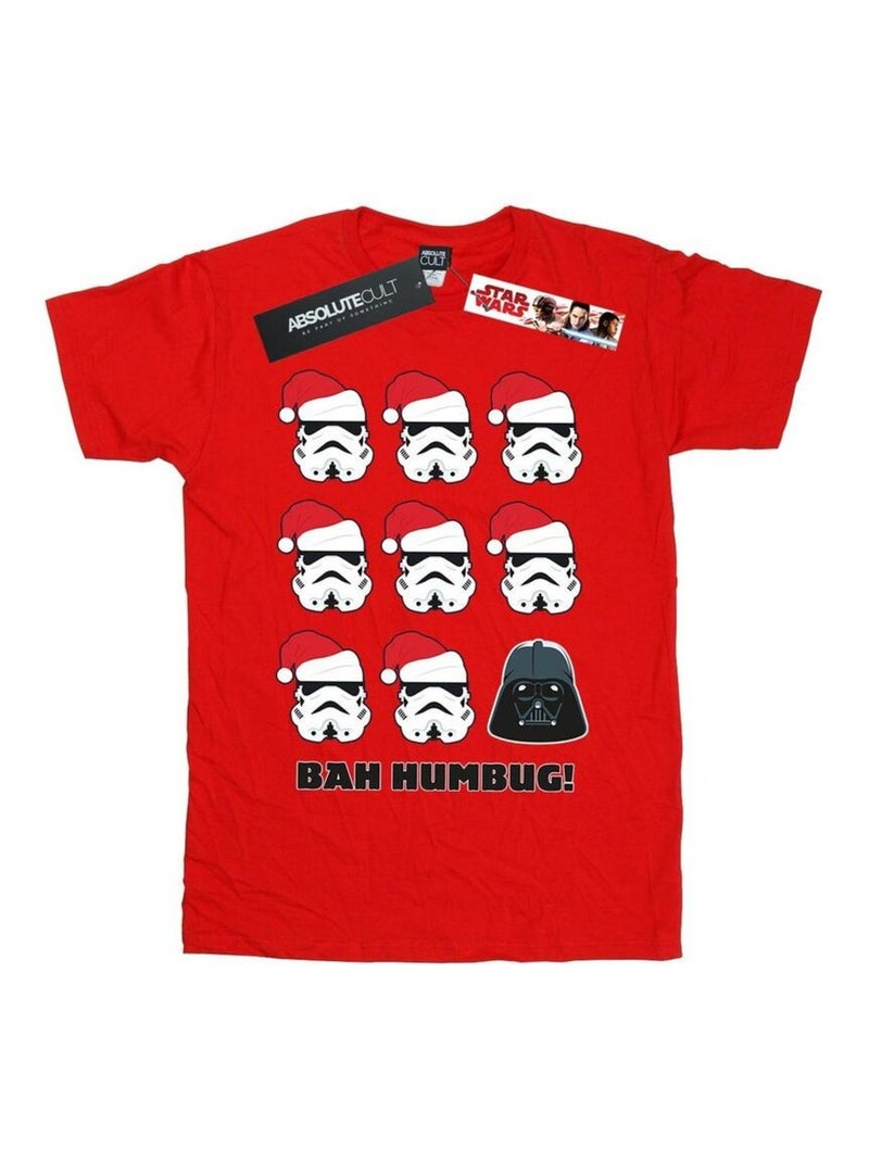 La Guerre des étoiles - T-shirt HUMBUG Rouge - Kiabi