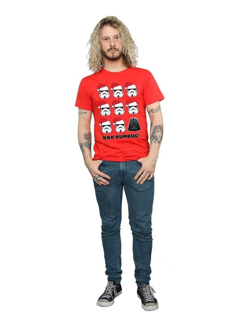 La Guerre des étoiles - T-shirt HUMBUG Rouge - Kiabi
