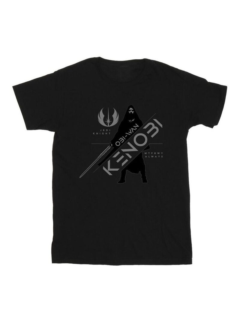 La Guerre des étoiles - T-shirt JEDI KNIGHT Noir - Kiabi