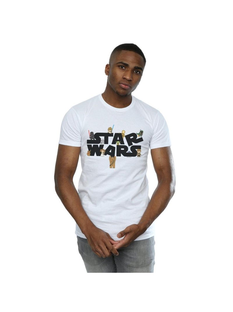 La Guerre des étoiles - T-shirt KIDDIE Blanc - Kiabi