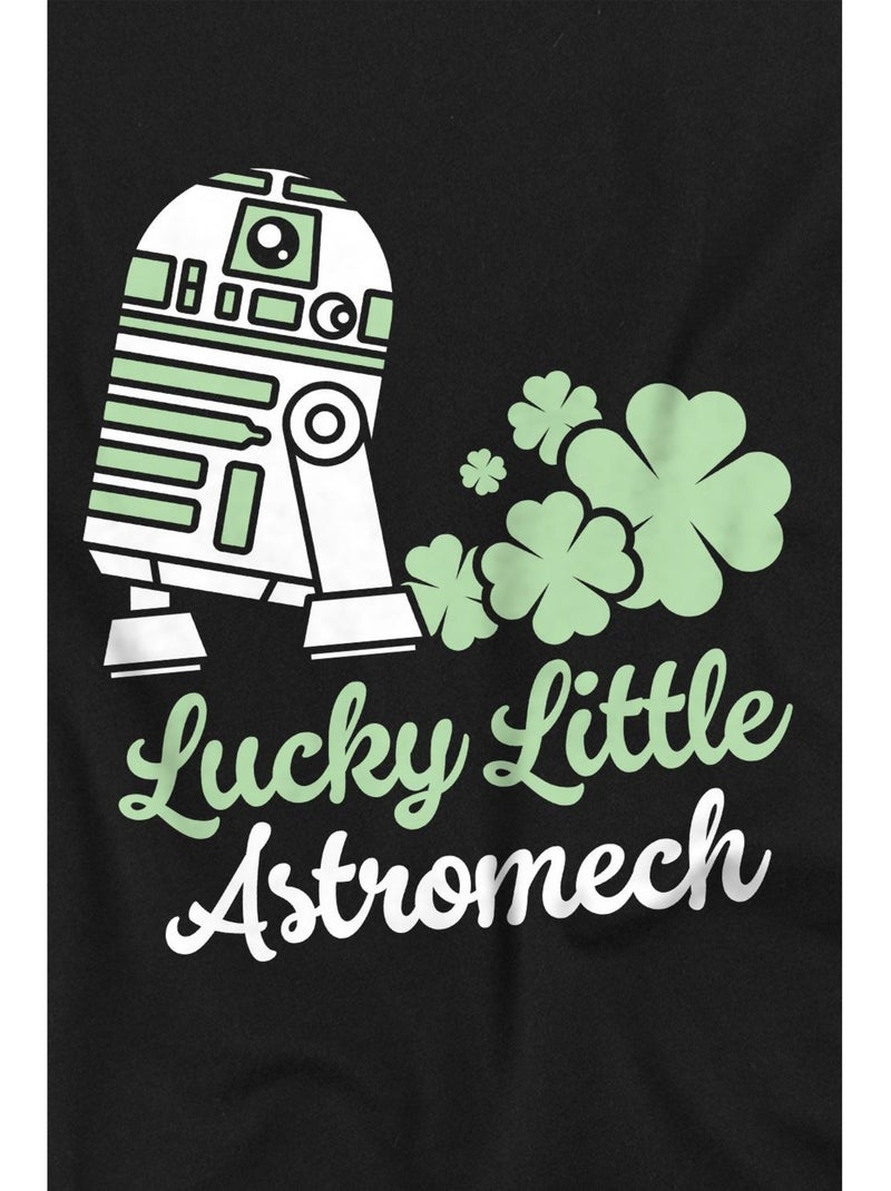 La Guerre des étoiles - T-shirt LUCKY ASTROMECH Noir - Kiabi