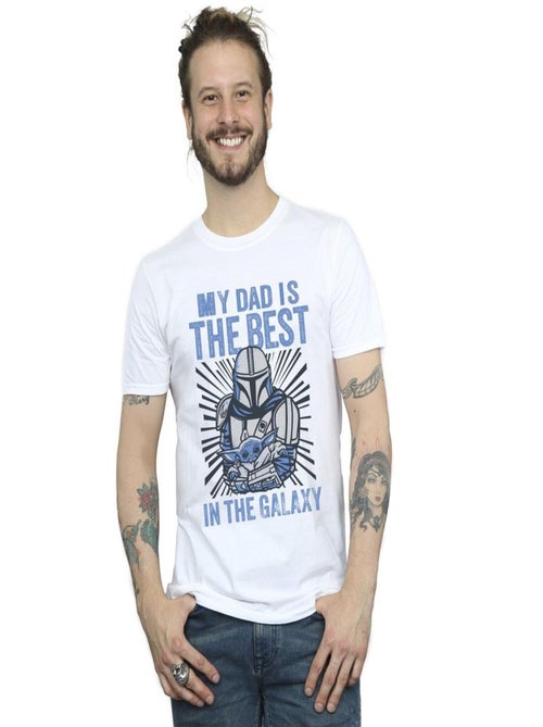 La Guerre des étoiles - T-shirt MANDALORIAN BEST DAD - Kiabi