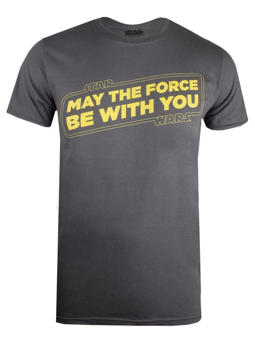 La Guerre des étoiles - T-shirt MAY THE FORCE BE WITH YOU - Kiabi