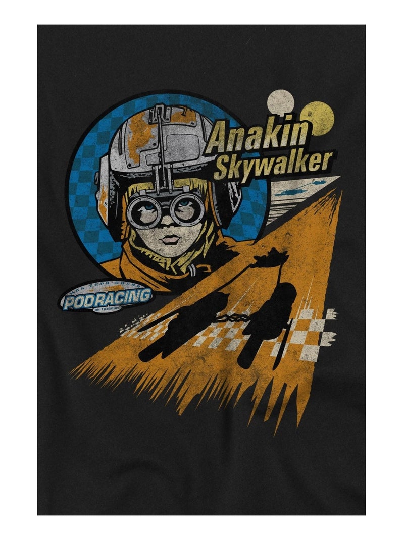 La Guerre des étoiles - T-shirt motif Anakin Skywalker MOS ESPA Noir - Kiabi