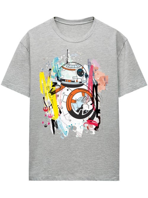 La Guerre des étoiles - T-shirt motif BB-8 motif/style abstrait (BB-8) - Kiabi