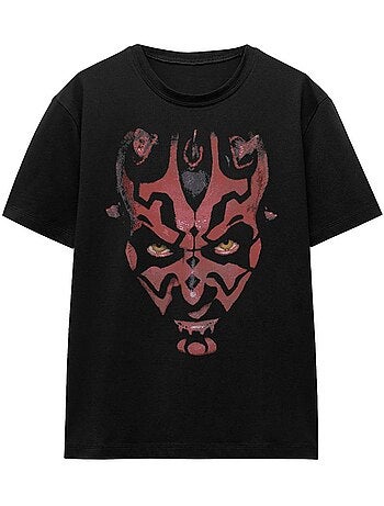 La Guerre des étoiles - T-shirt motif Dark Maul motif/style gros visage (Dark Maul)