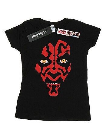 La Guerre des étoiles - T-shirt motif Dark Maul motif/style visage