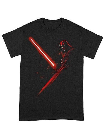 La Guerre des étoiles - T-shirt motif Dark Vador motif/style sabre laser (Dark Vador)