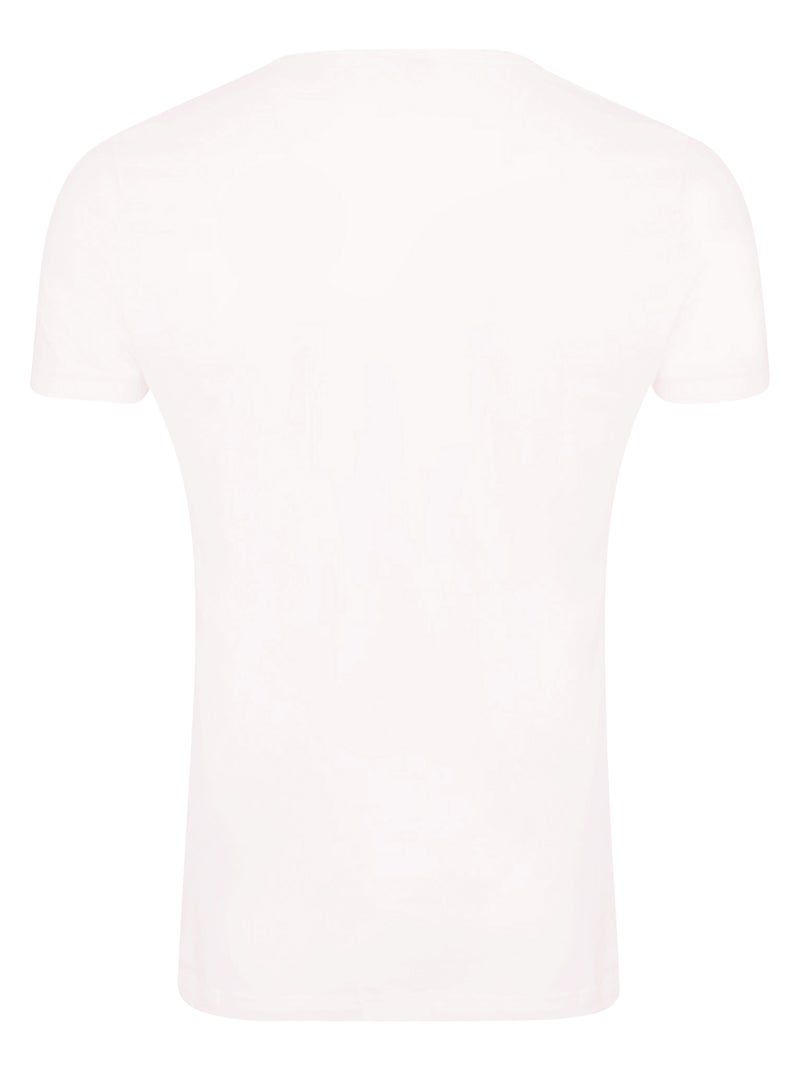 La Guerre des étoiles - T-shirt motif Faucon Millennium Blanc - Kiabi