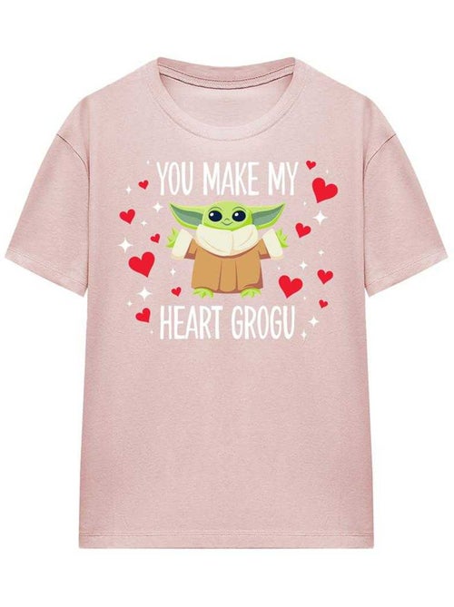 La Guerre des étoiles - T-shirt motif Grogu YOU MAKE MY HEART (Grogu) - Kiabi La Guerre des étoiles - T-shirt motif Grogu YOU MAKE MY HEART (Grogu) - Kiabi