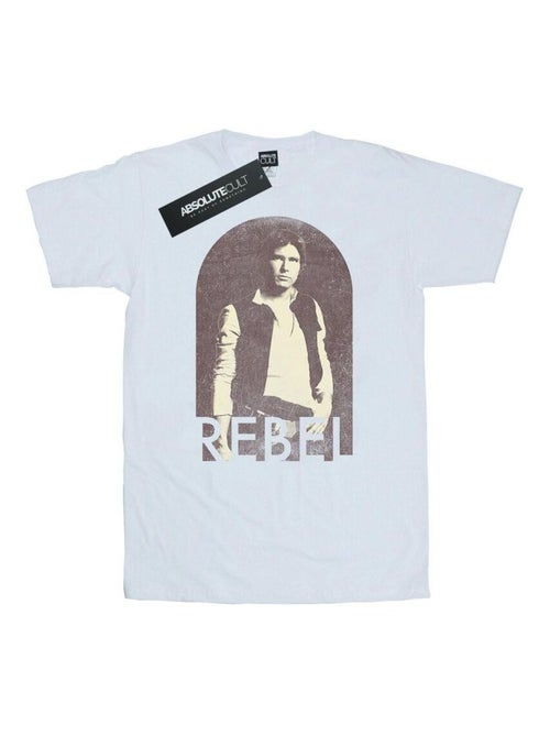 La Guerre des étoiles - T-shirt motif Han Solo REBEL - Kiabi