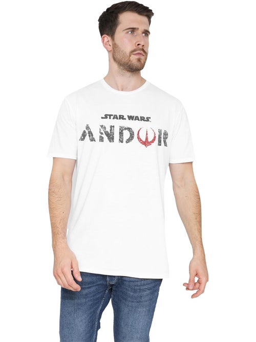 La Guerre des étoiles - T-shirt motif logo ANDOR - Kiabi