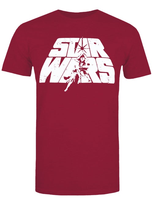 La Guerre des étoiles - T-shirt motif logo style rétro - Kiabi