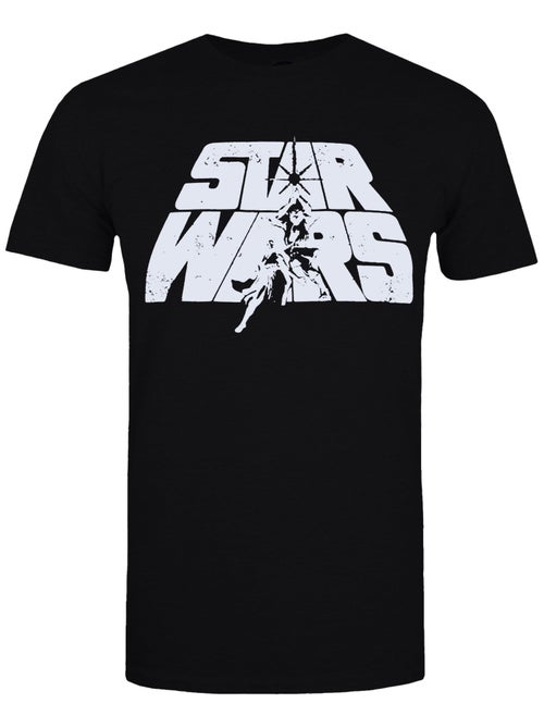 La Guerre des étoiles - T-shirt motif logo style rétro - Kiabi