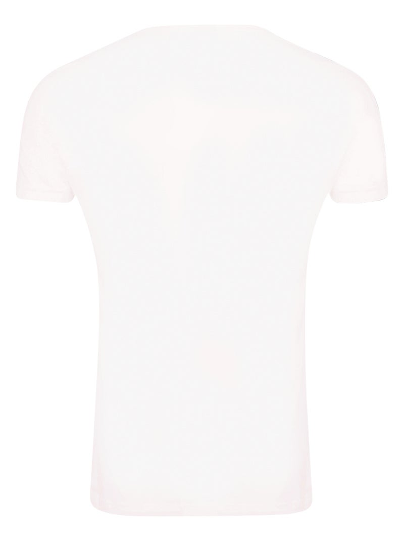 La Guerre des étoiles - T-shirt motif masque de trooper (Trooper) Blanc - Kiabi