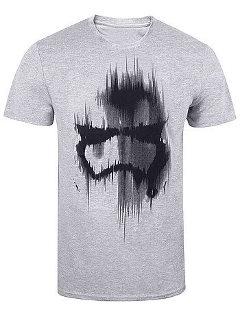 La Guerre des étoiles - T-shirt motif masque de trooper (Trooper)