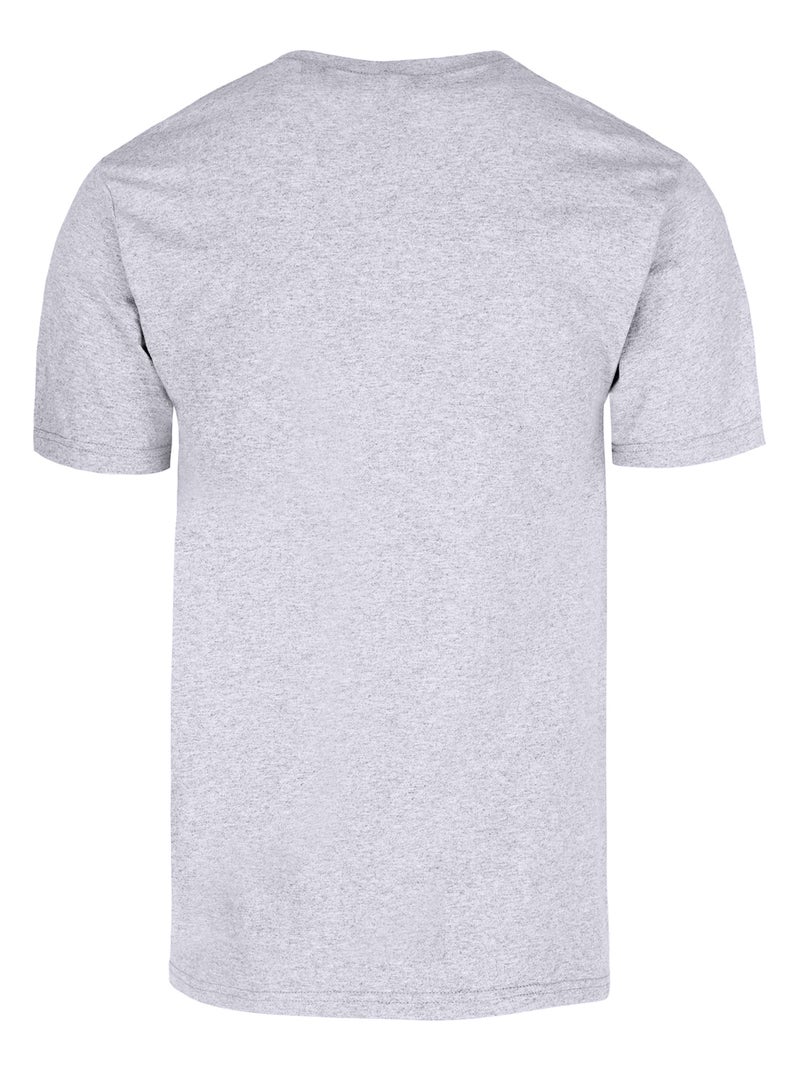 La Guerre des étoiles - T-shirt motif masque de trooper (Trooper) Gris chiné - Kiabi