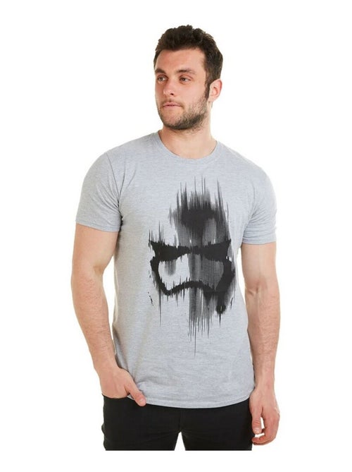 La Guerre des étoiles - T-shirt motif masque de trooper (Trooper) - Kiabi