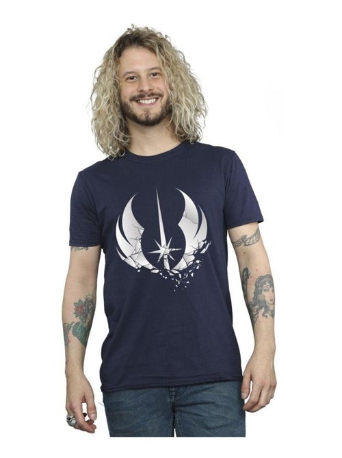 La Guerre des étoiles - T-shirt motif Obi-Wan Kenobi motif/style Fissuré ORDER - Kiabi