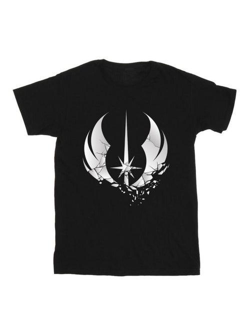 La Guerre des étoiles - T-shirt motif Obi-Wan Kenobi motif/style Fissuré ORDER - Kiabi