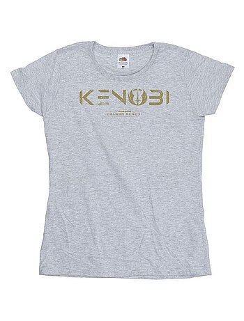 La Guerre des étoiles - T-shirt motif Obi-Wan Kenobi motif/style logo