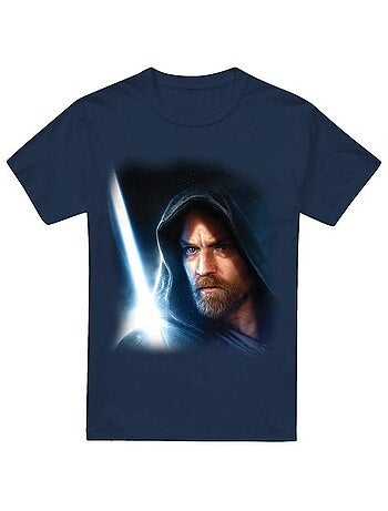 La Guerre des étoiles - T-shirt motif Obi-Wan Kenobi style poster