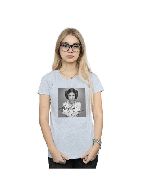 La Guerre des étoiles - T-shirt motif Princesse Leia - Kiabi