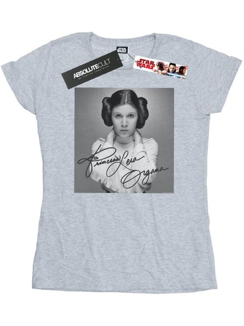 La Guerre des étoiles - T-shirt motif Princesse Leia - Kiabi