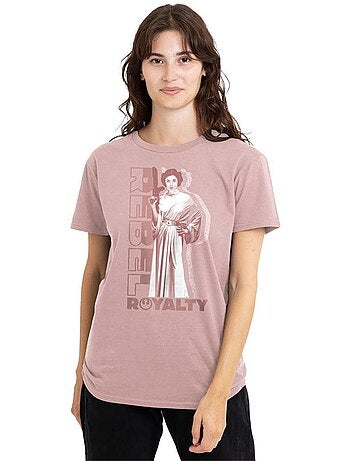 La Guerre des étoiles - T-shirt motif Princesse Leia REBEL ROYALTY (Princesse Leia)