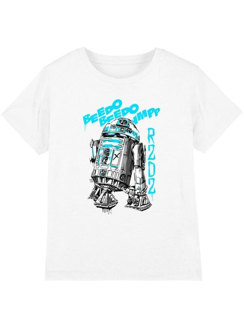 La Guerre des étoiles - T-shirt motif R2-D2 - Kiabi