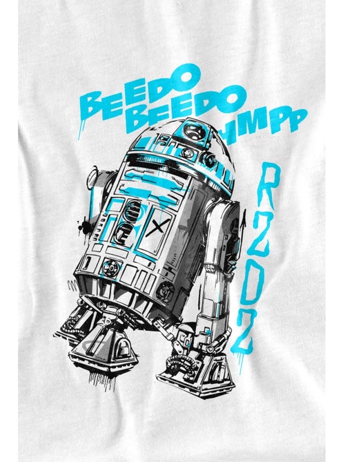 La Guerre des étoiles - T-shirt motif R2-D2 - Kiabi