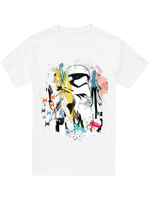 La Guerre des étoiles - T-shirt motif Stormtrooper abstrait - Kiabi
