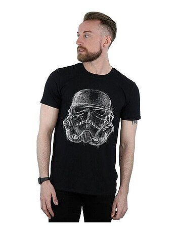 La Guerre des étoiles - T-shirt motif Stormtrooper motif/style casque